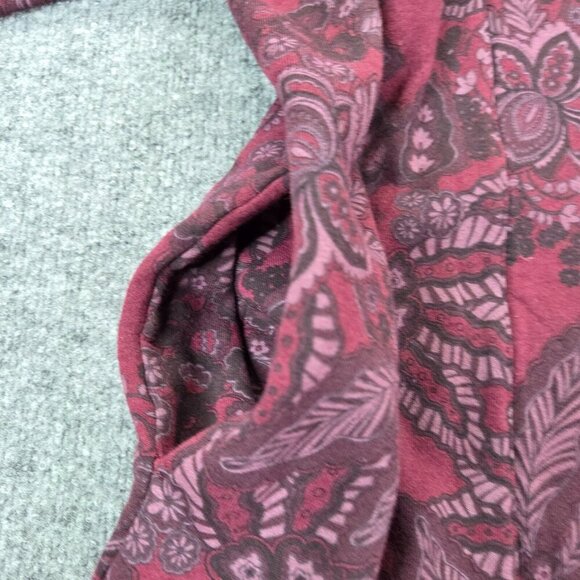 Bryn Walker Margo Coat Cardigan Womens Large Bamboo Organic‎ Floral Lagenlook - Picture 8 of 13